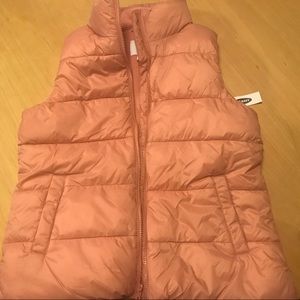 Old Navy women’s pink vest M